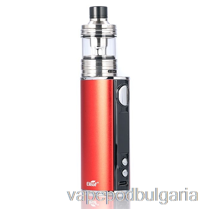 Vape Течности Eleaf Istick T80 80w стартов комплект Melo 4 - червен